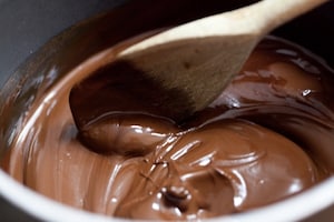 Preparazione Torta di crepes con mousse di cioccolato - Fase 2