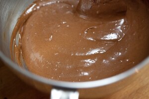 Preparazione Torta di crepes con mousse di cioccolato - Fase 4