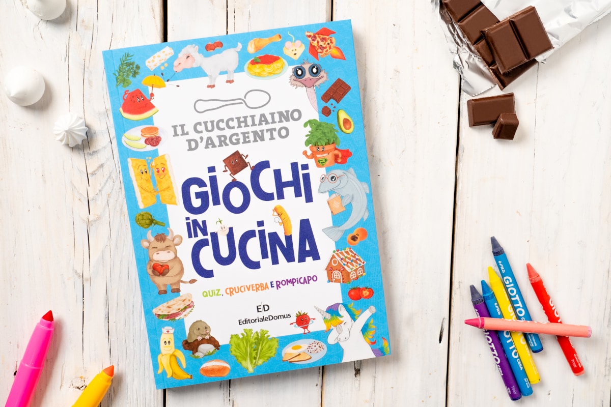 Giochi in cucina: il primo activity book del Cucchiaino d’Argento per divertirsi scoprendo il cibo