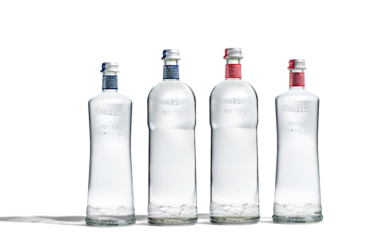 Nuovo design firmato Lorenzo Palmeri per Acqua Chiarella, protagonista l’acqua che si mette a nudo