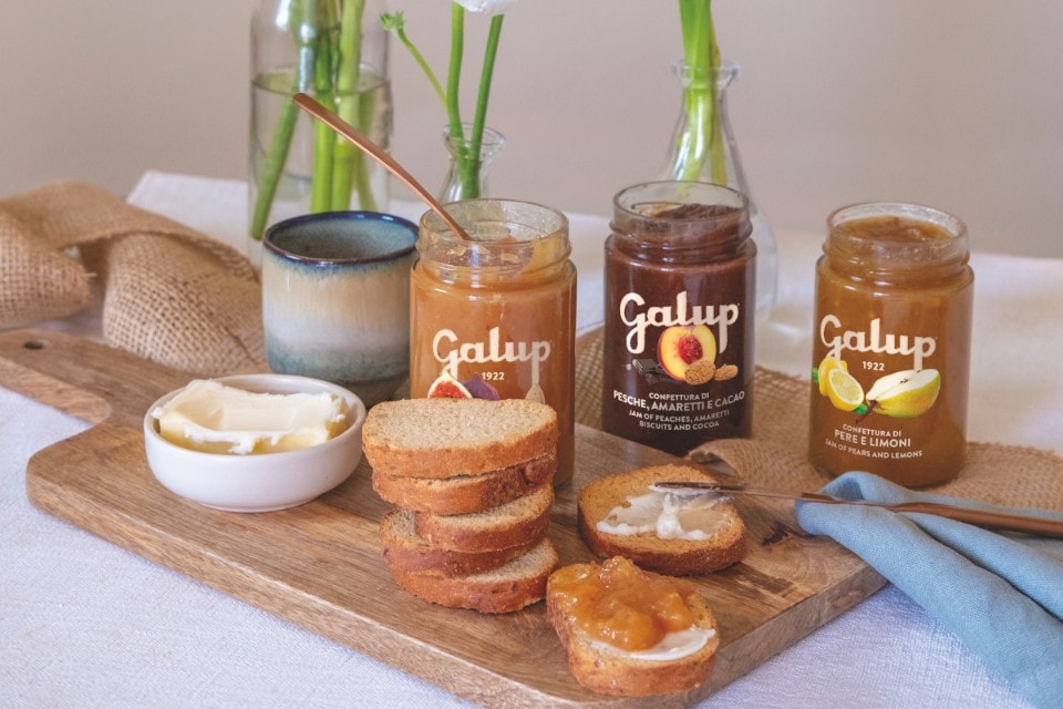La nuova colazione golosa di Galup. La storica azienda lancia Cuor di Fette ai Cereali Antichi e Confetture Extra