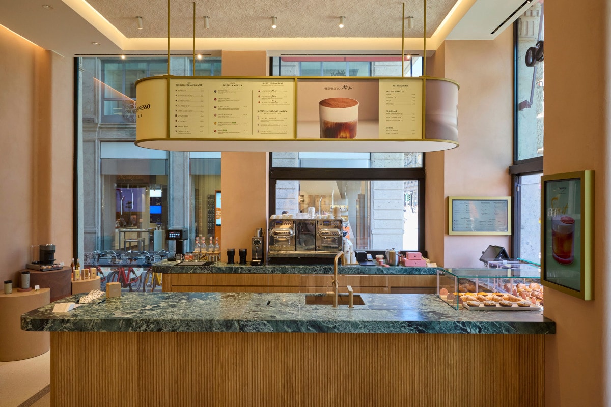 Il primo Nespresso Bar apre a Milano con un menu autunnale inedito