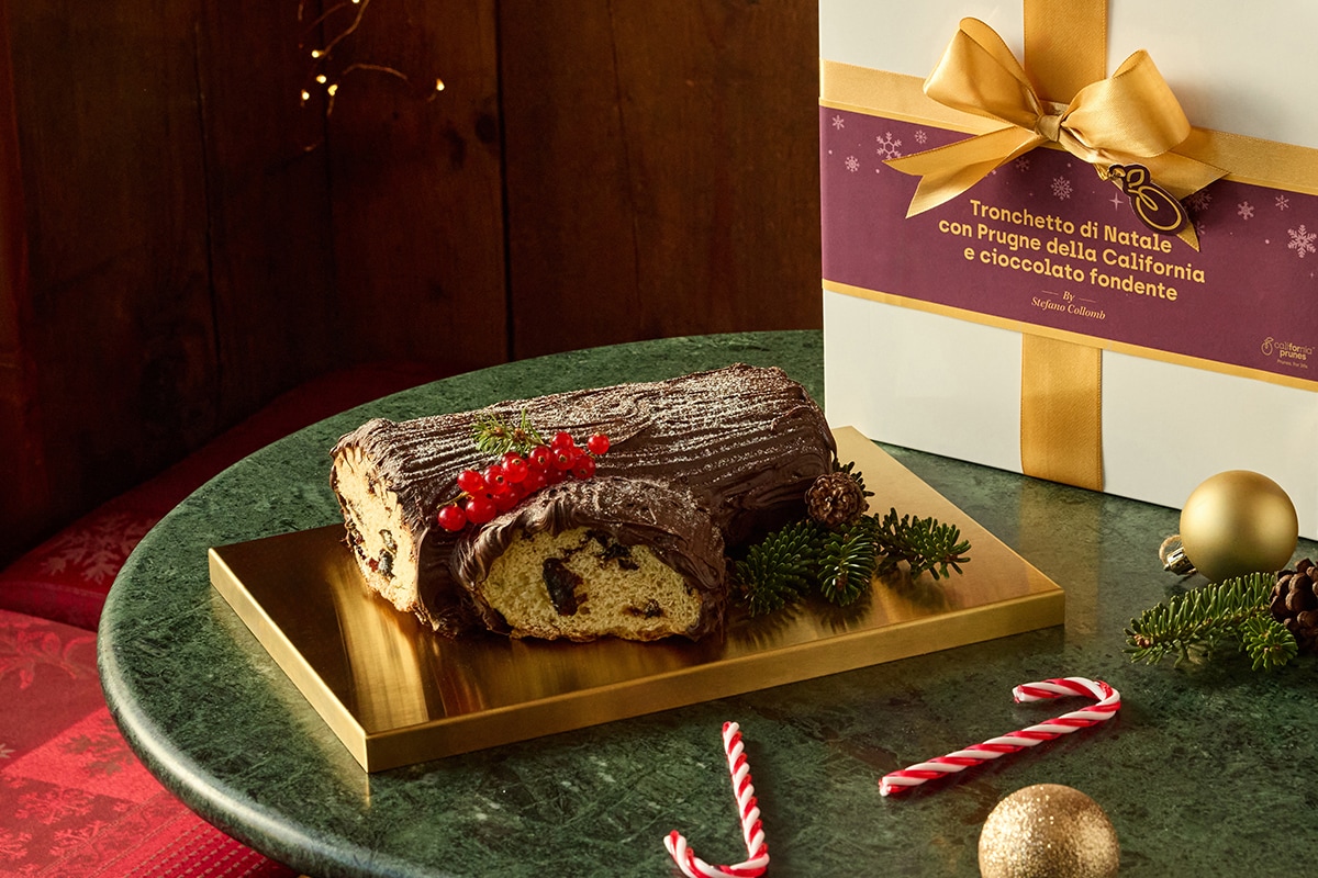 Prugne della California e cioccolato per un Natale d’autore