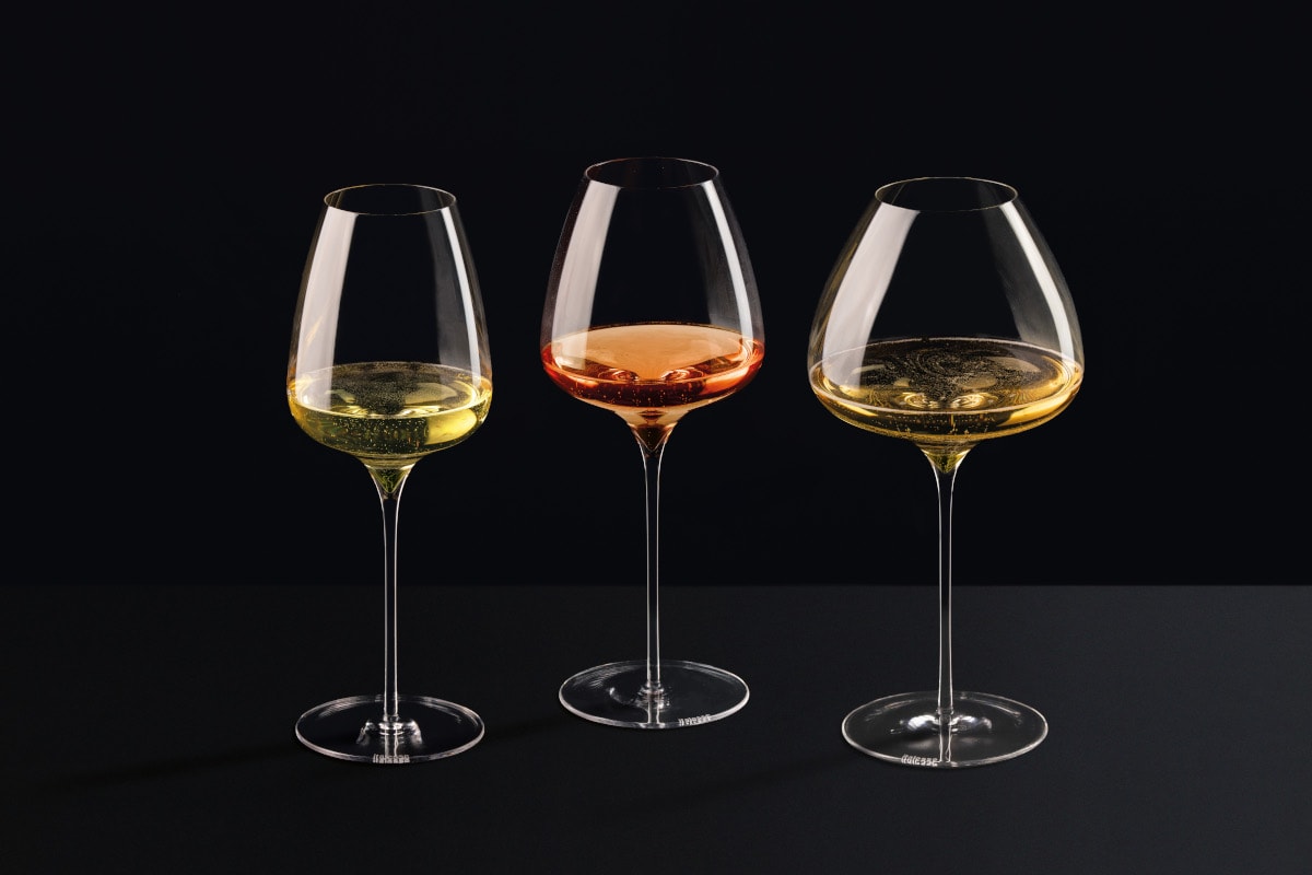 Trilogy di Italesse: tre calici per raccontare la filosofia delle bollicine