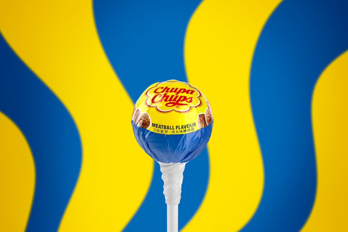 IKEA e Chupa Chups lanciano il lecca-lecca alla polpetta e non è (più) un pesce d’aprile 