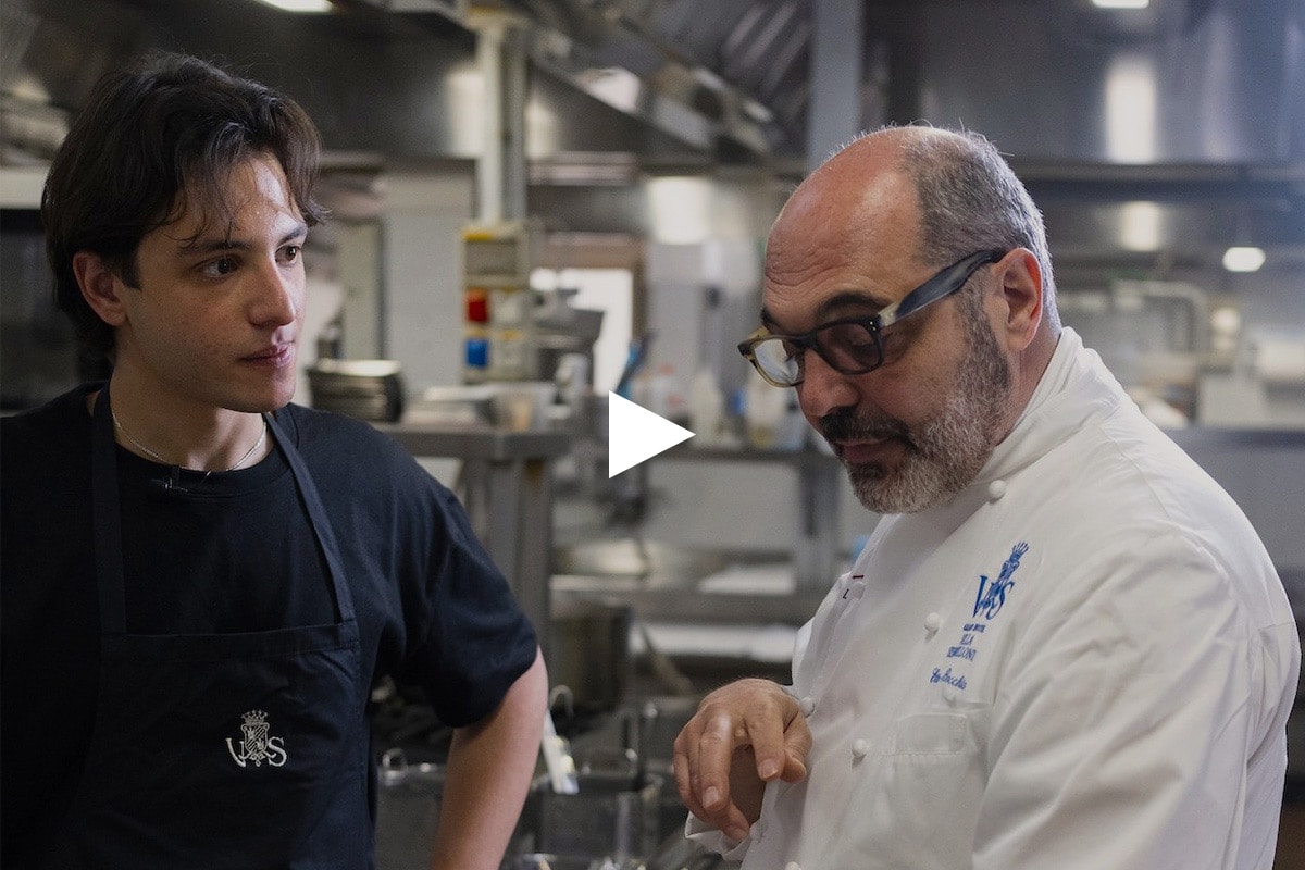 Leonardo Colavito a lezione da chef Bocchia, storia di un incontro tra chef e creator