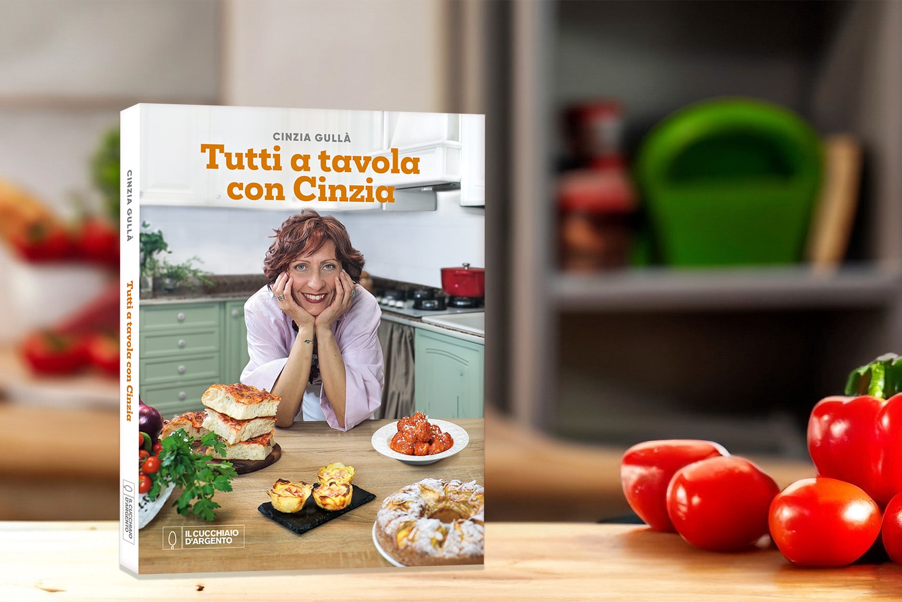Ora in libreria "Tutti a tavola con Cinzia", il nuovo libro del Cucchiaio d'Argento