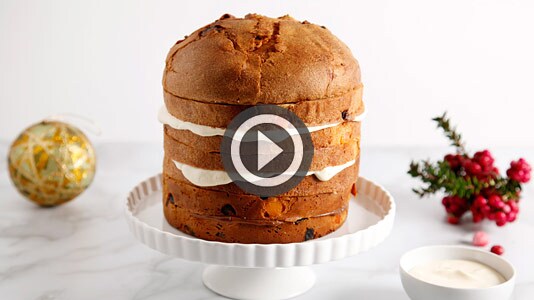 Guarda il video del Panettone farcito