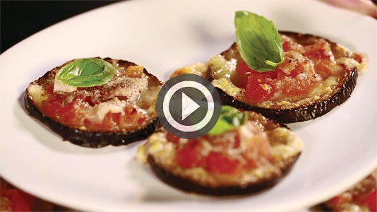 Guarda il video delle Pizzette di melanzane