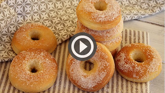 Guarda il video delle Ciambelle al forno