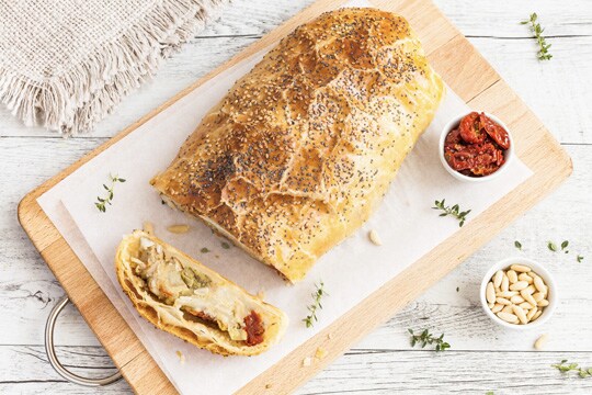 Guarda il video dello Strudel salato d'autunno