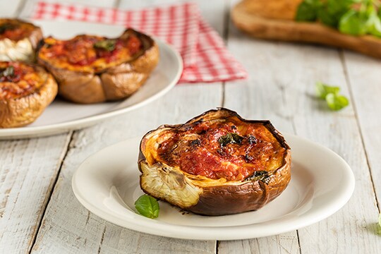 Guarda il video delle Melanzane ripiene alla parmigiana