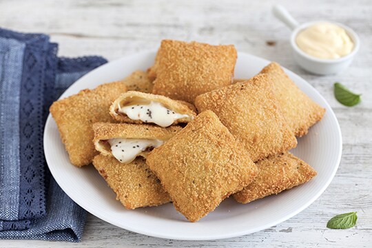 Guarda il video dei Panzerotti al prosciutto crudo e scamorza