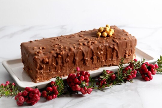 Guarda il video della Torta alla nocciola glassata con cioccolato al latte