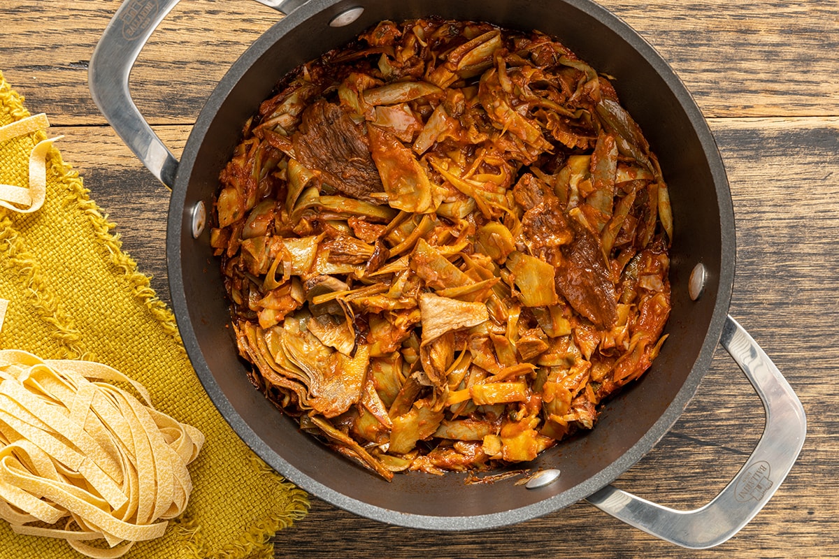 Sugo di carciofi ricetta