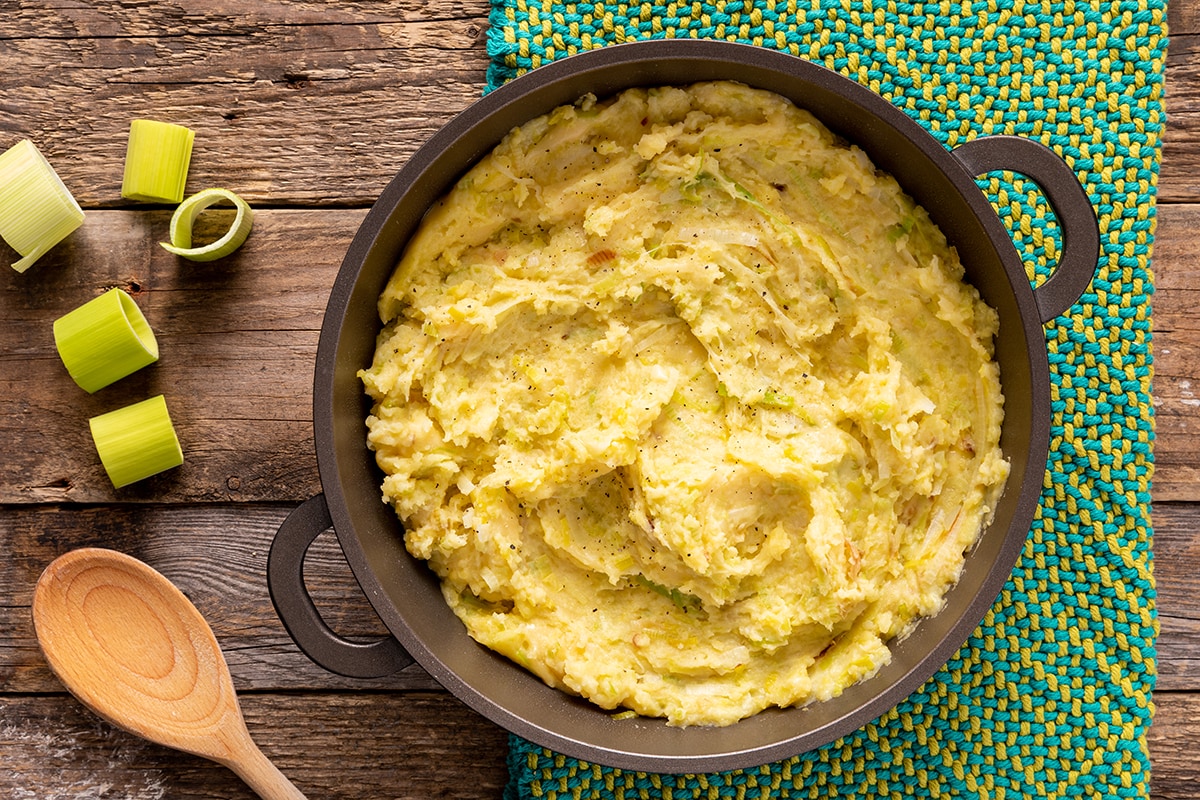 Purè di patate e porri ricetta