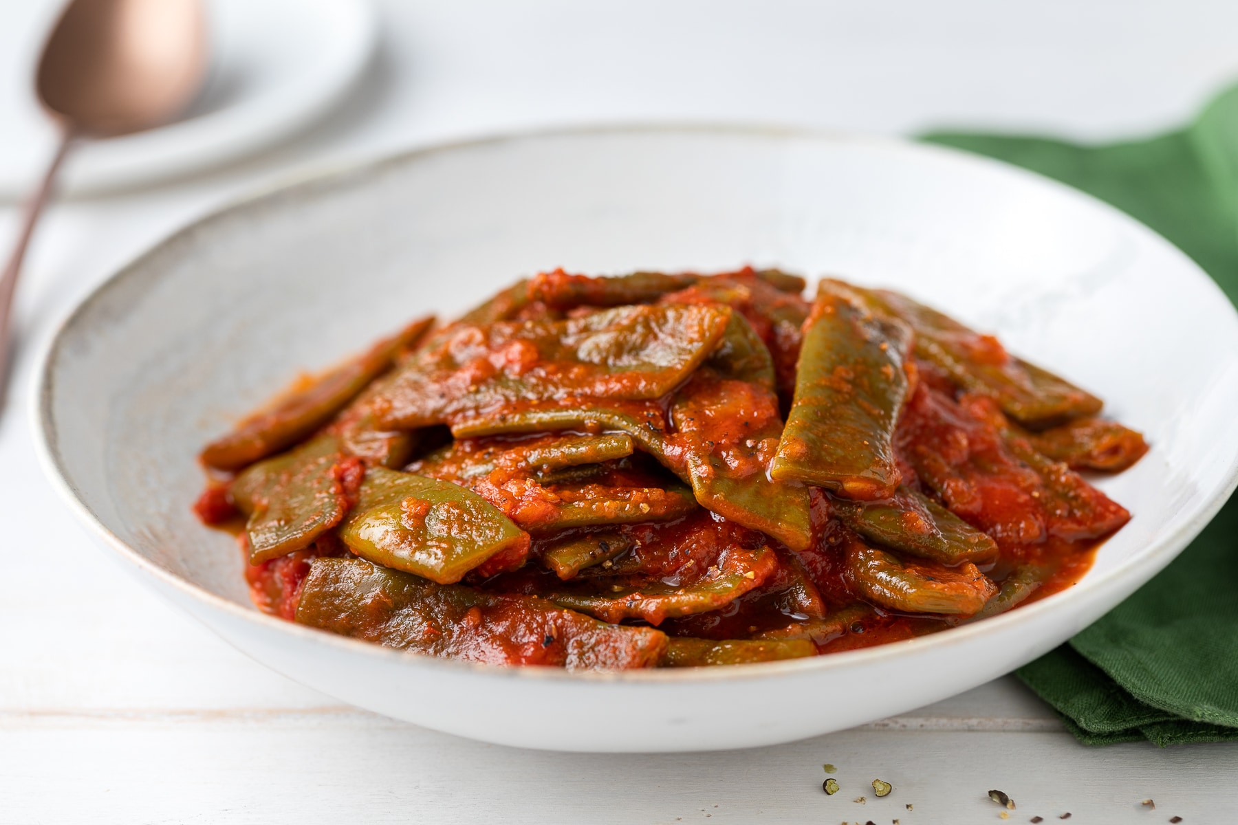 Taccole in umido ricetta