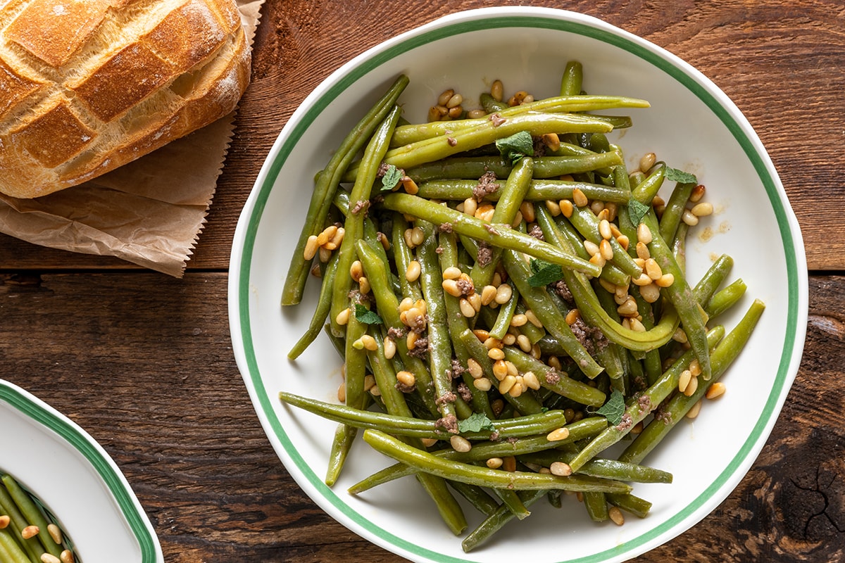 Insalata di fagiolini alla ligure ricetta