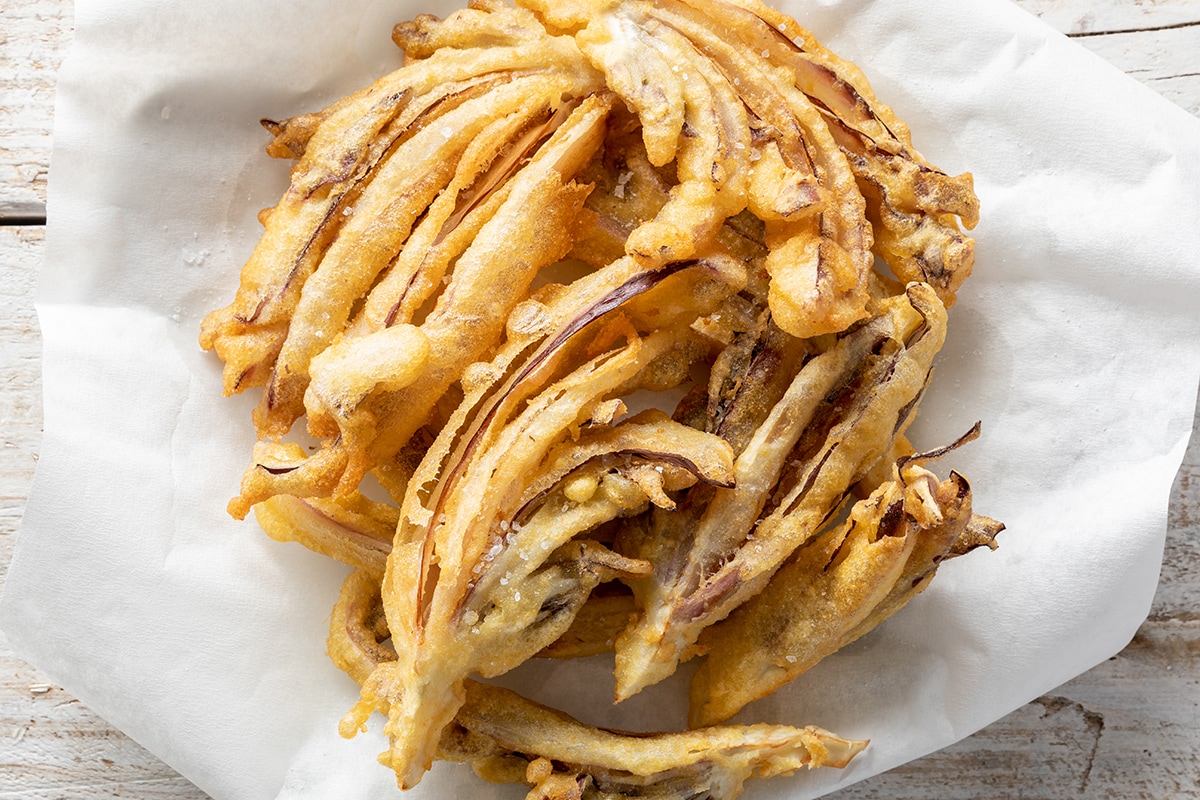 Radicchio rosso fritto ricetta