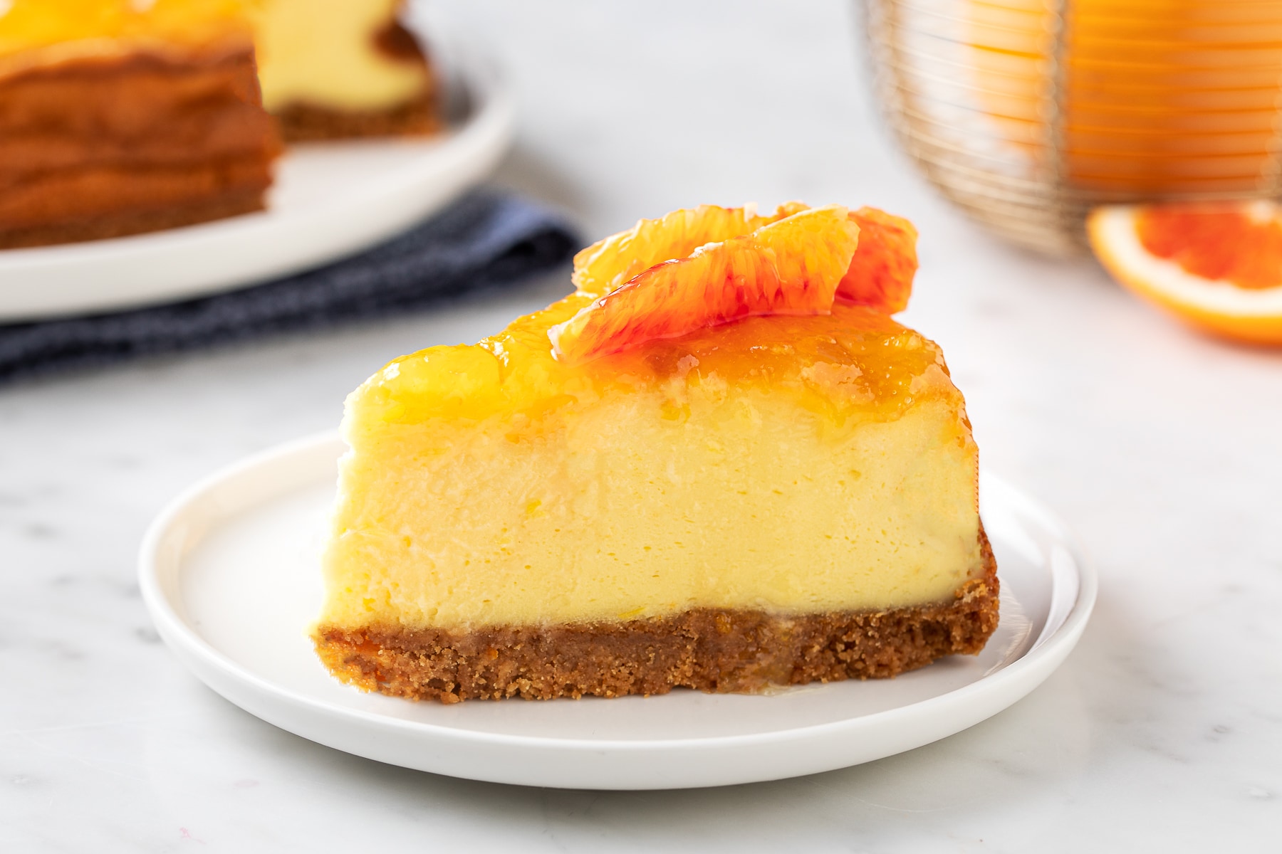 Cheesecake all’arancia ricetta