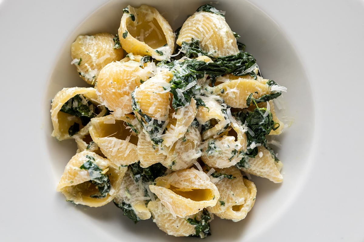 Pasta ricotta e spinaci ricetta