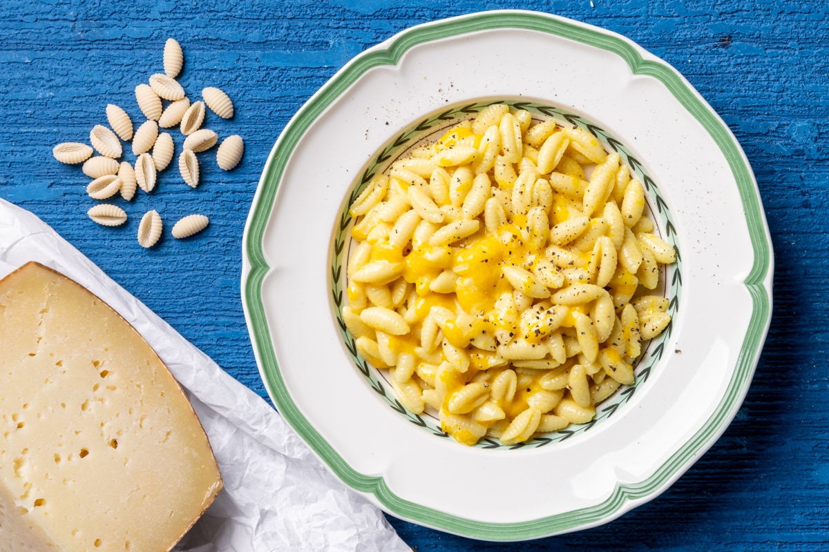 Malloreddus al pecorino ricetta