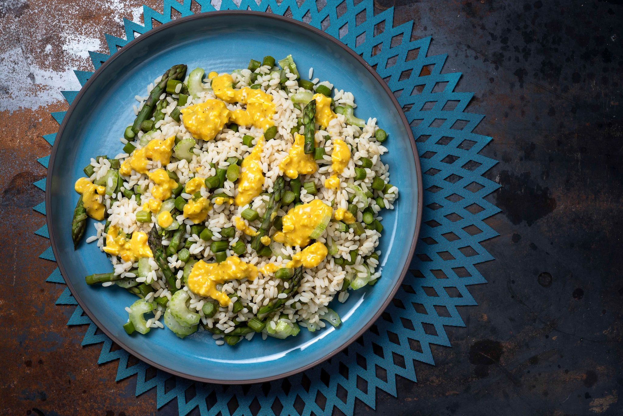 Insalata di riso e asparagi ricetta