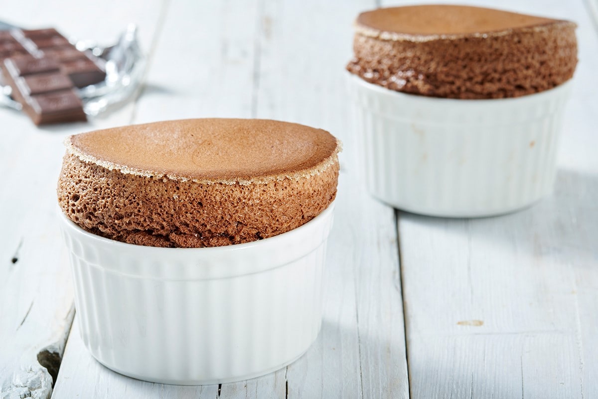 Soufflé al cioccolato ricetta