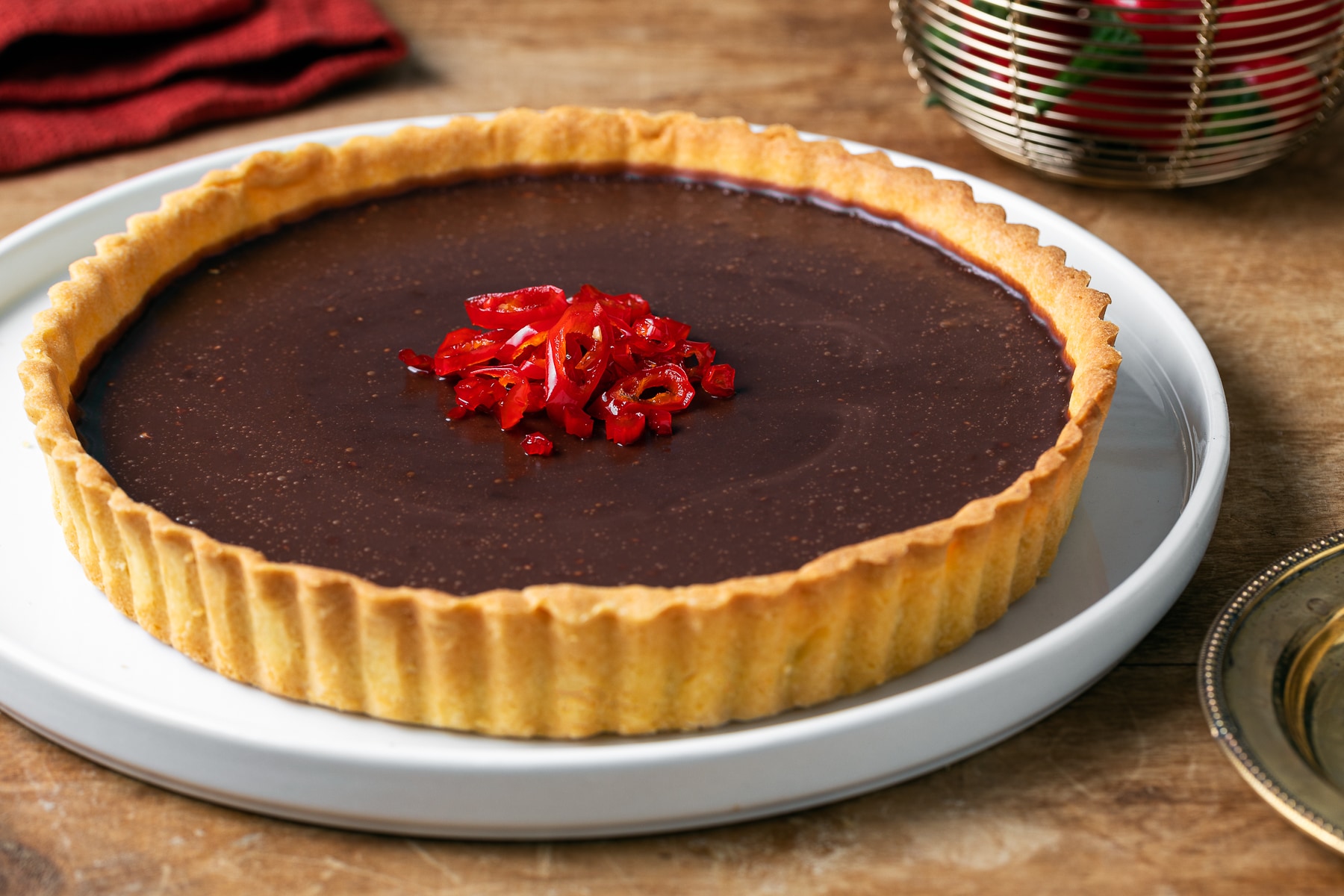 Tarte al cioccolato e peperoncino ricetta