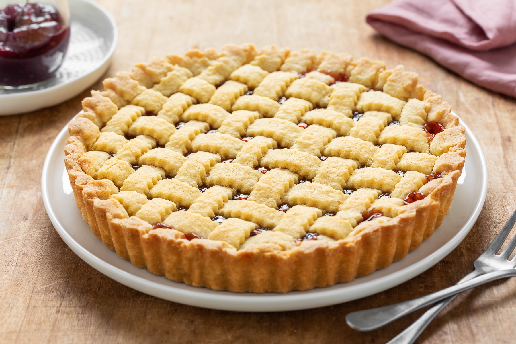 Crostata alla marmellata ricetta