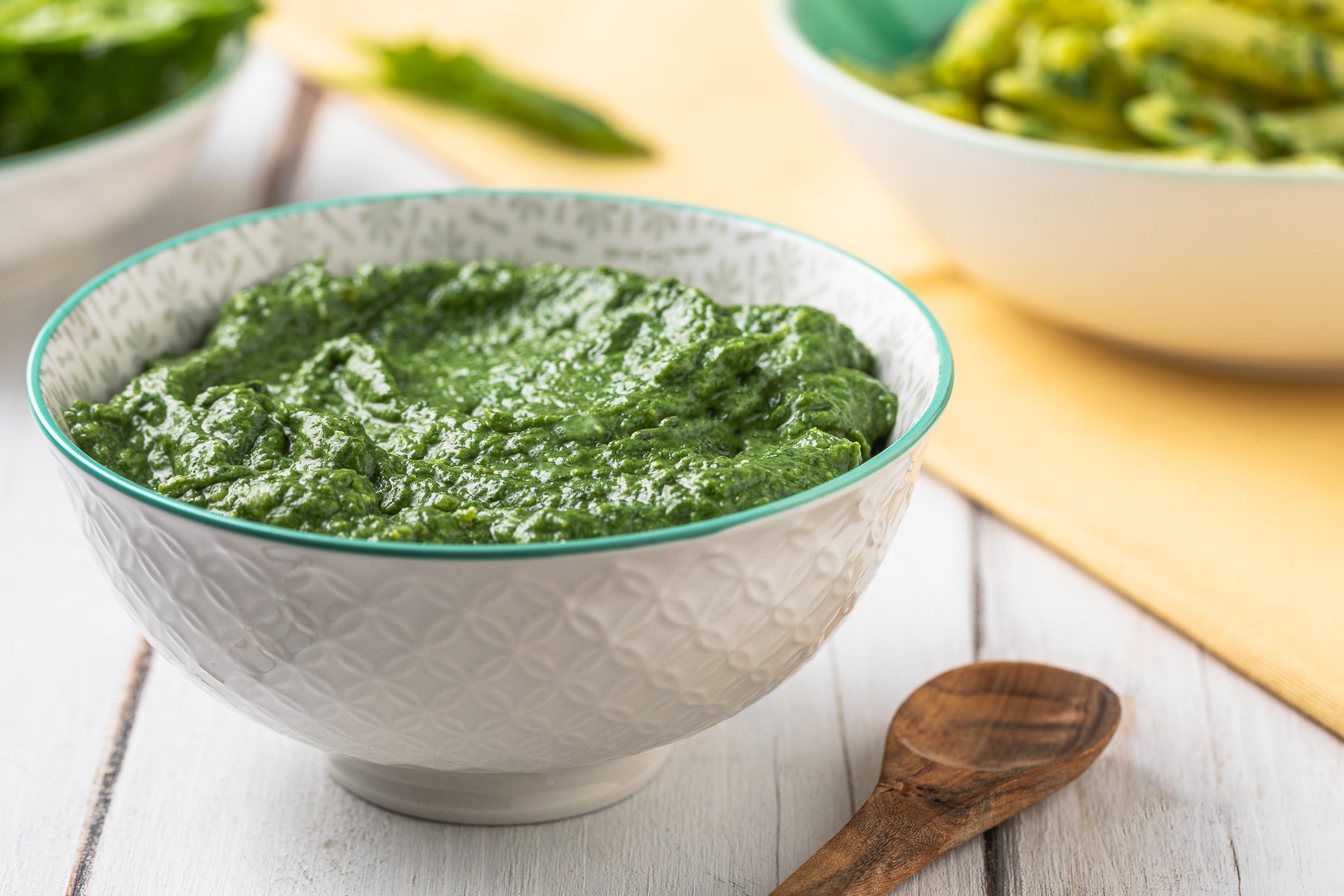 Pesto di spinaci ricetta