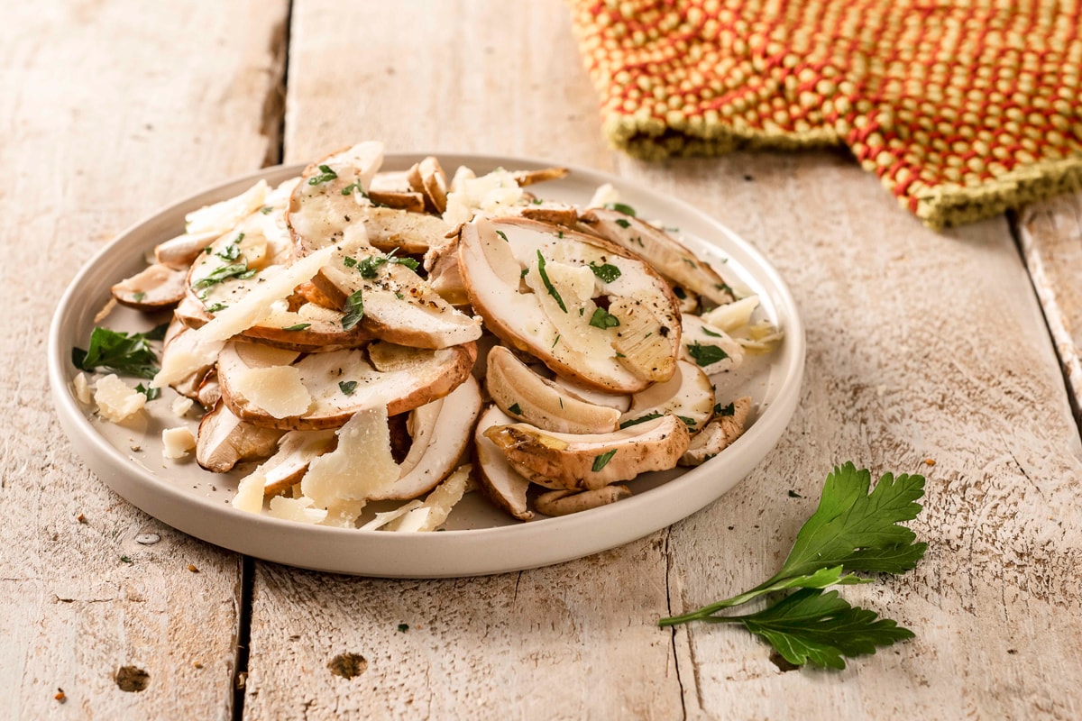 Insalata di funghi porcini ricetta