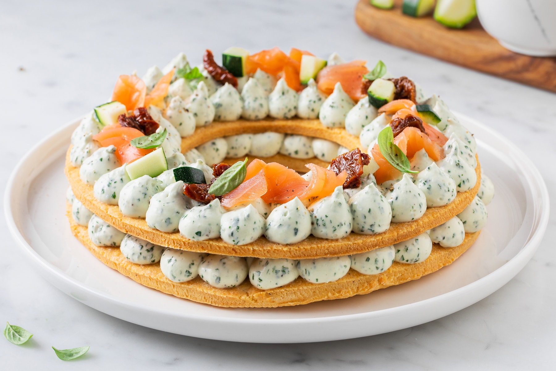Cream tart salata ricetta