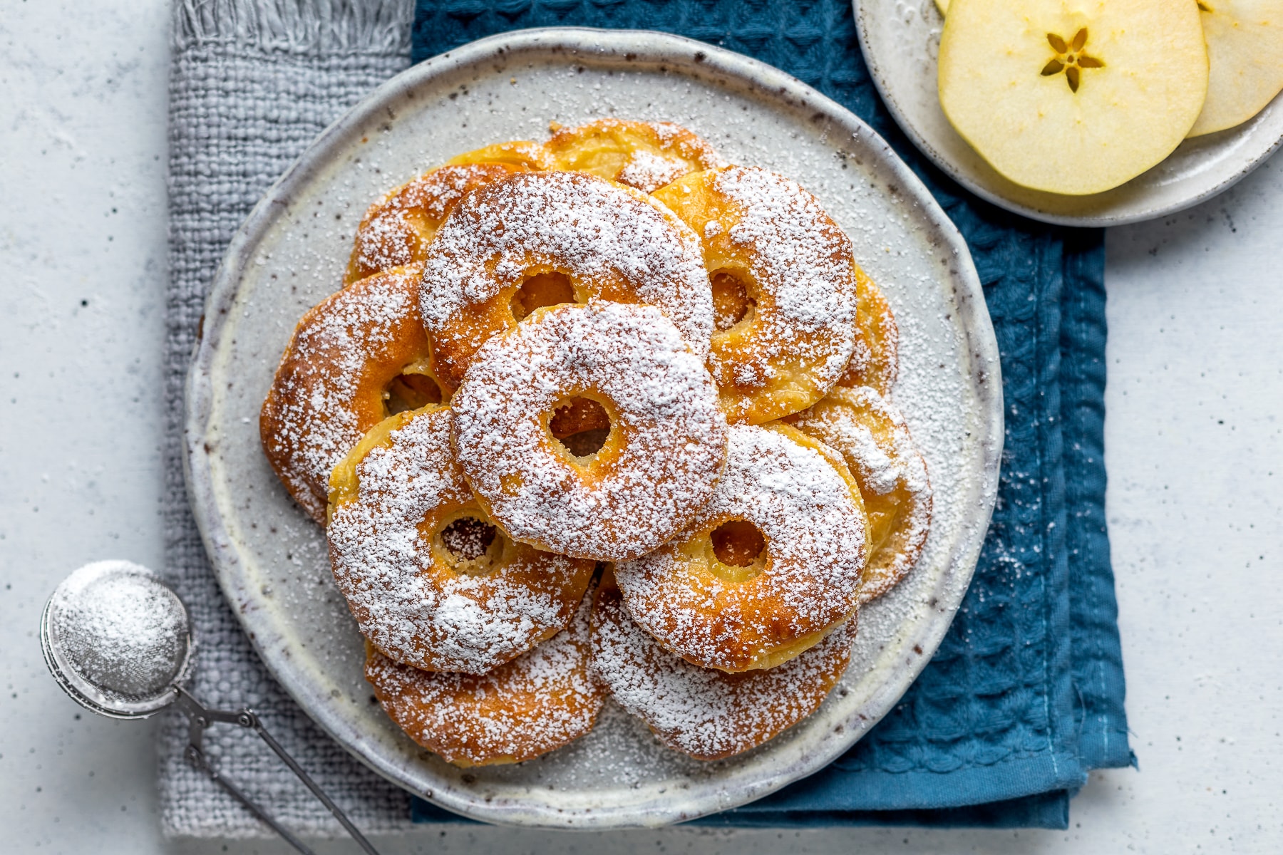 Frittelle di mele al forno ricetta