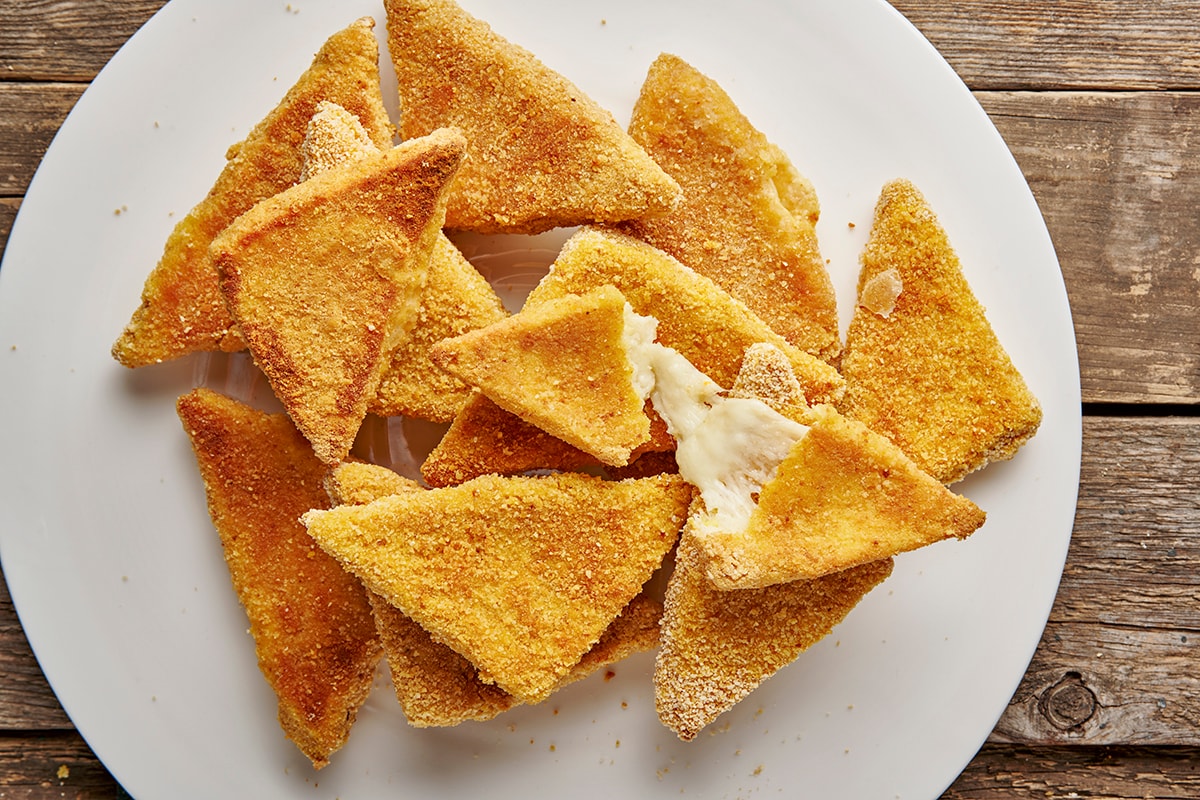 Mozzarella in carrozza al forno ricetta