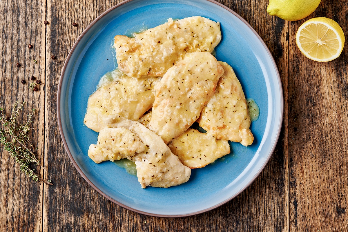 Petto di pollo al limone ricetta