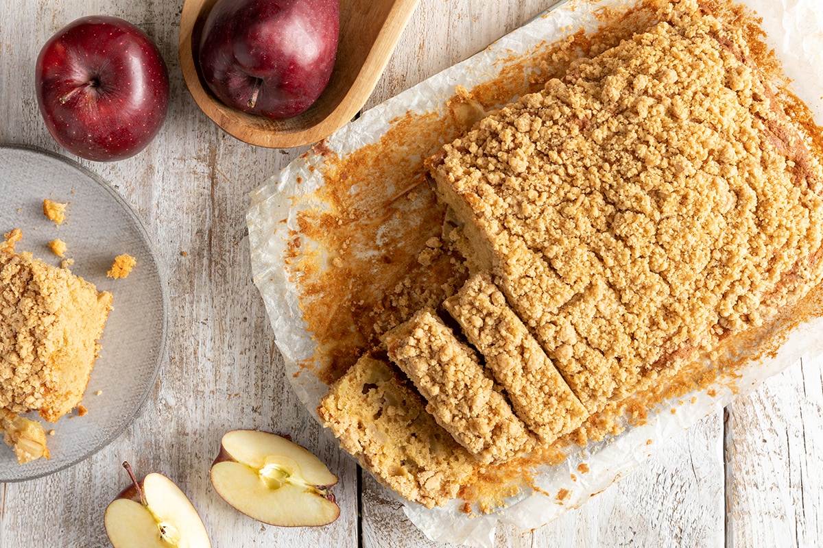 Torta alle mele e caffè ricetta