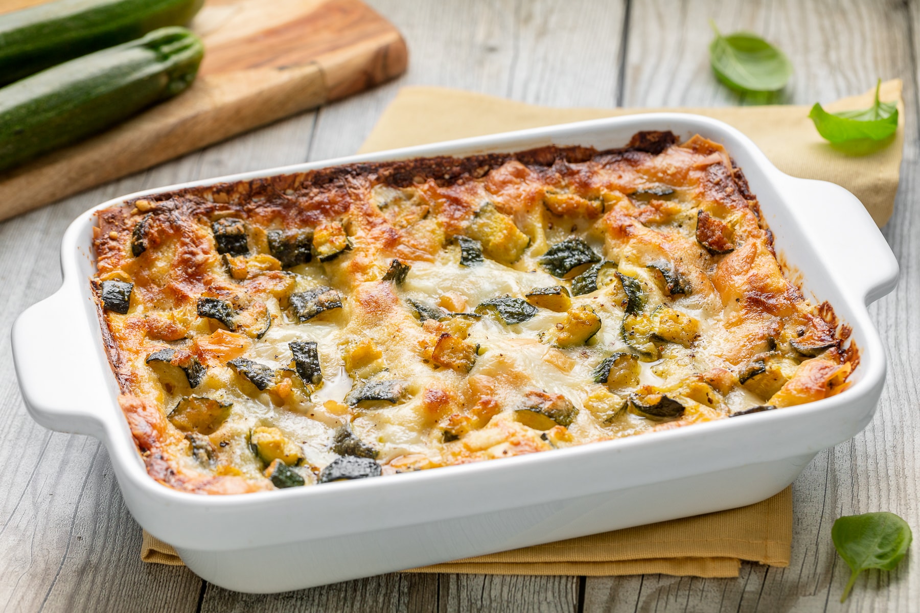 Lasagne alle zucchine ricetta