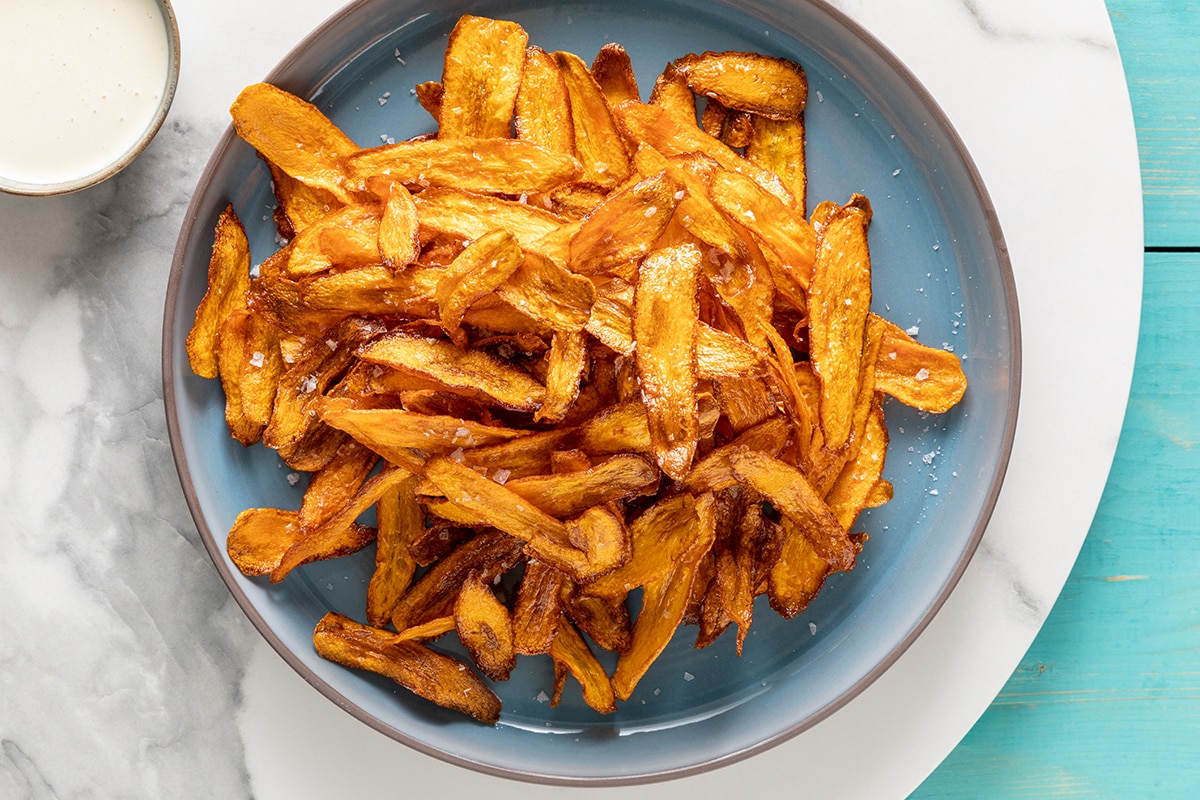 Chips di carote ricetta