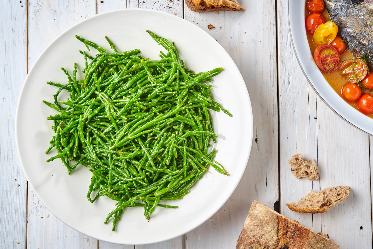 Insalata di salicornia ricetta