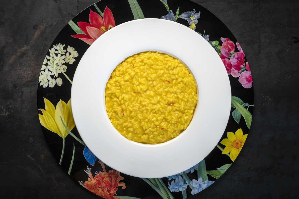 Risotto allo zafferano ricetta