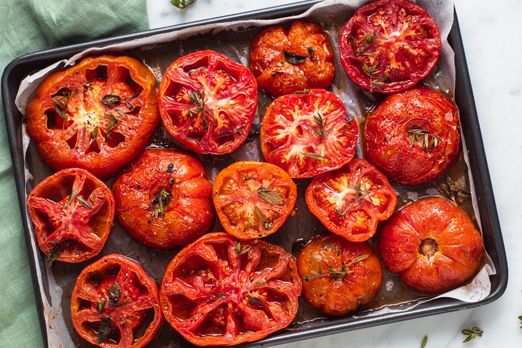 Pomodori al forno  ricetta