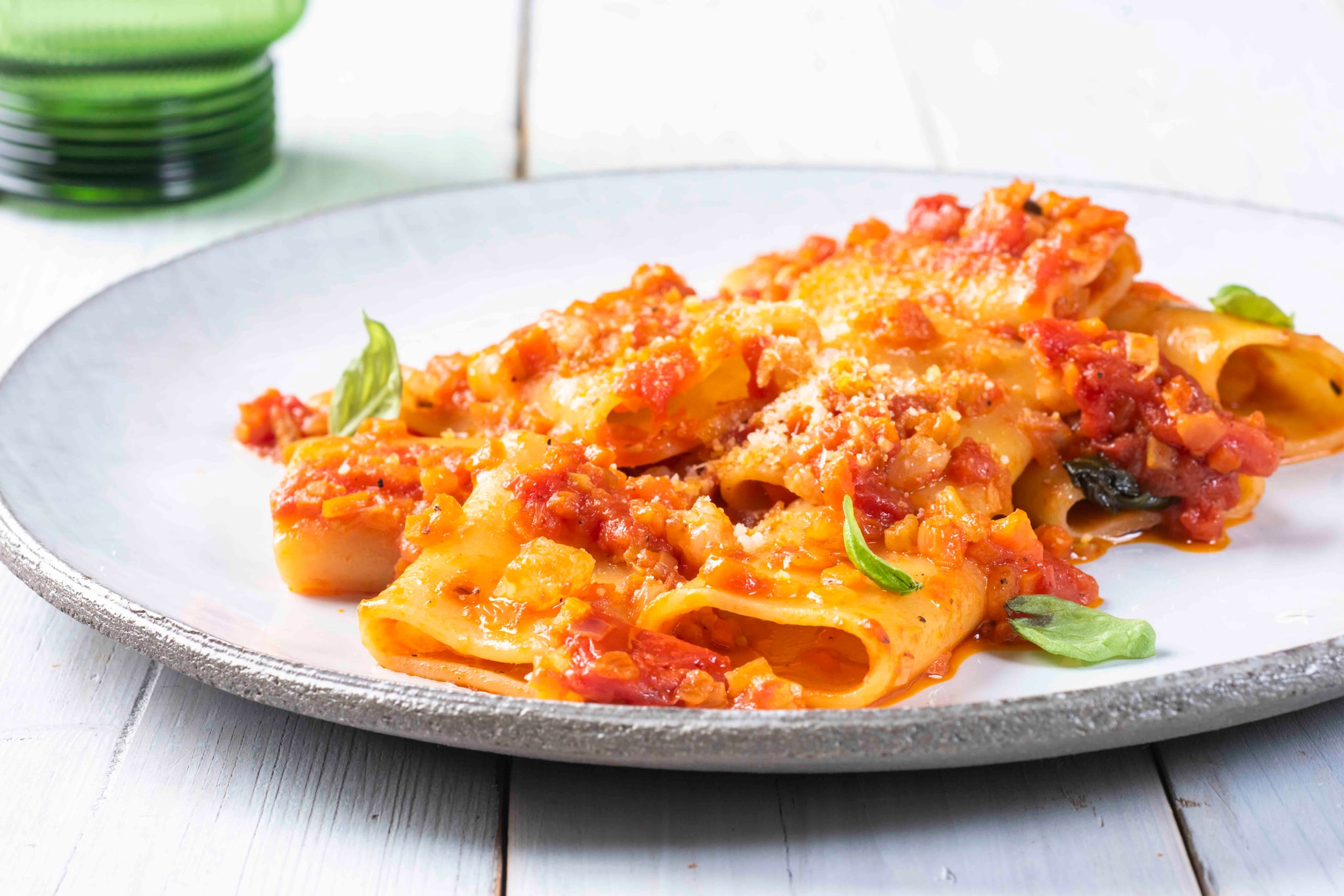 Paccheri alla napoletana ricetta