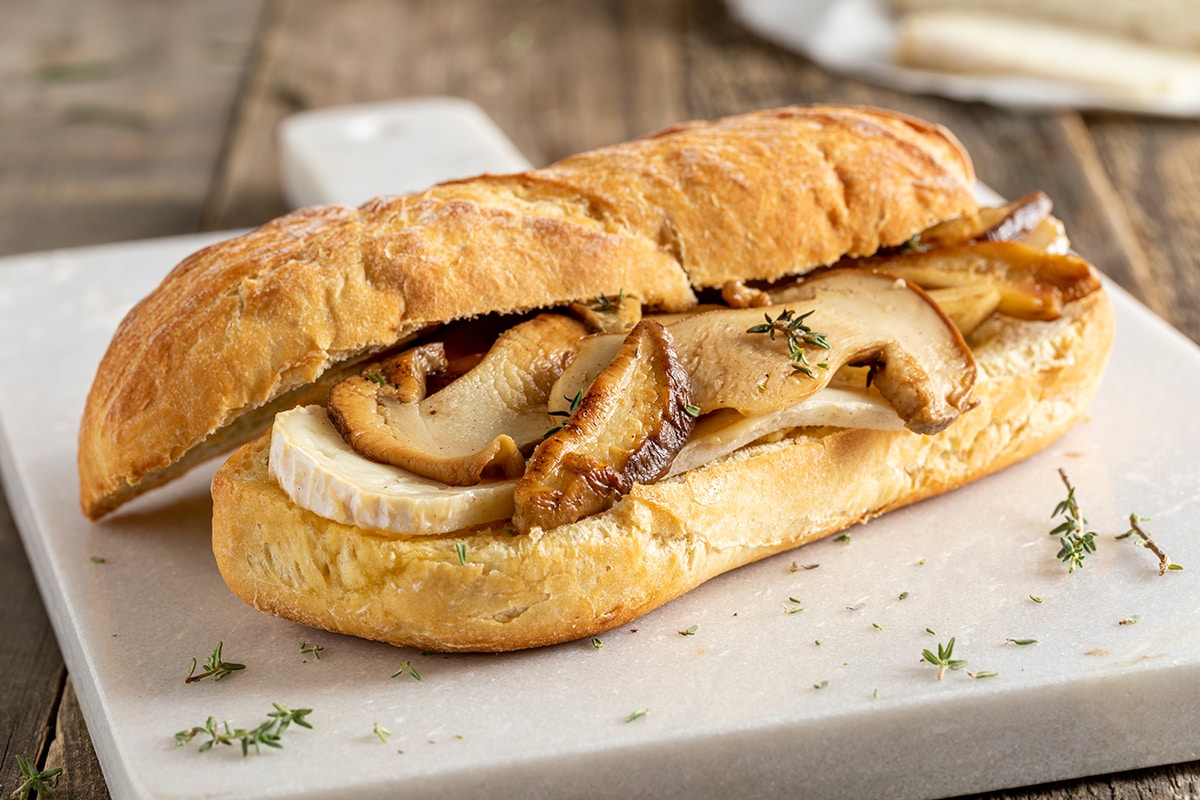 Panino gourmet con porcini ricetta