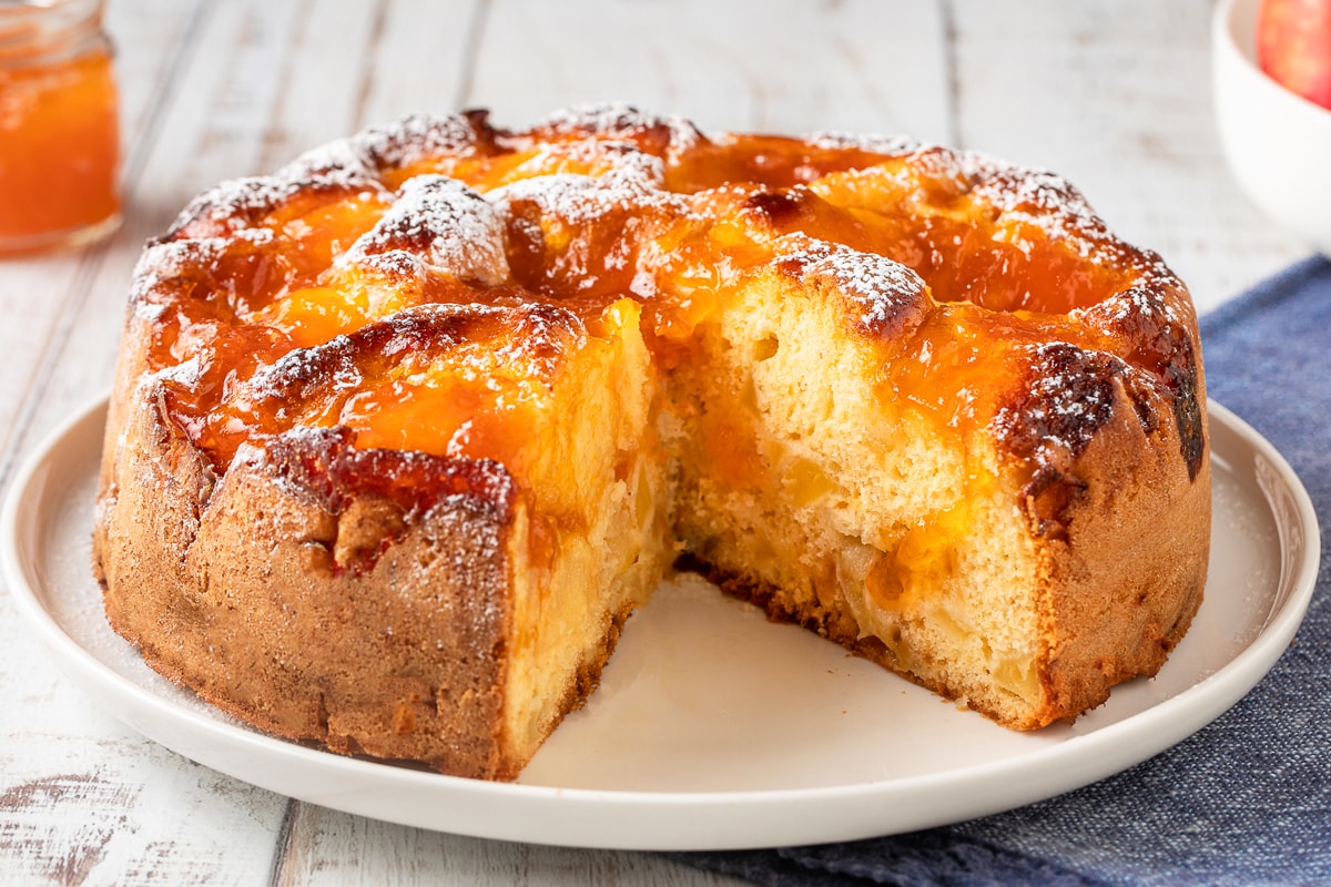 Torta di mele e marmellata  ricetta