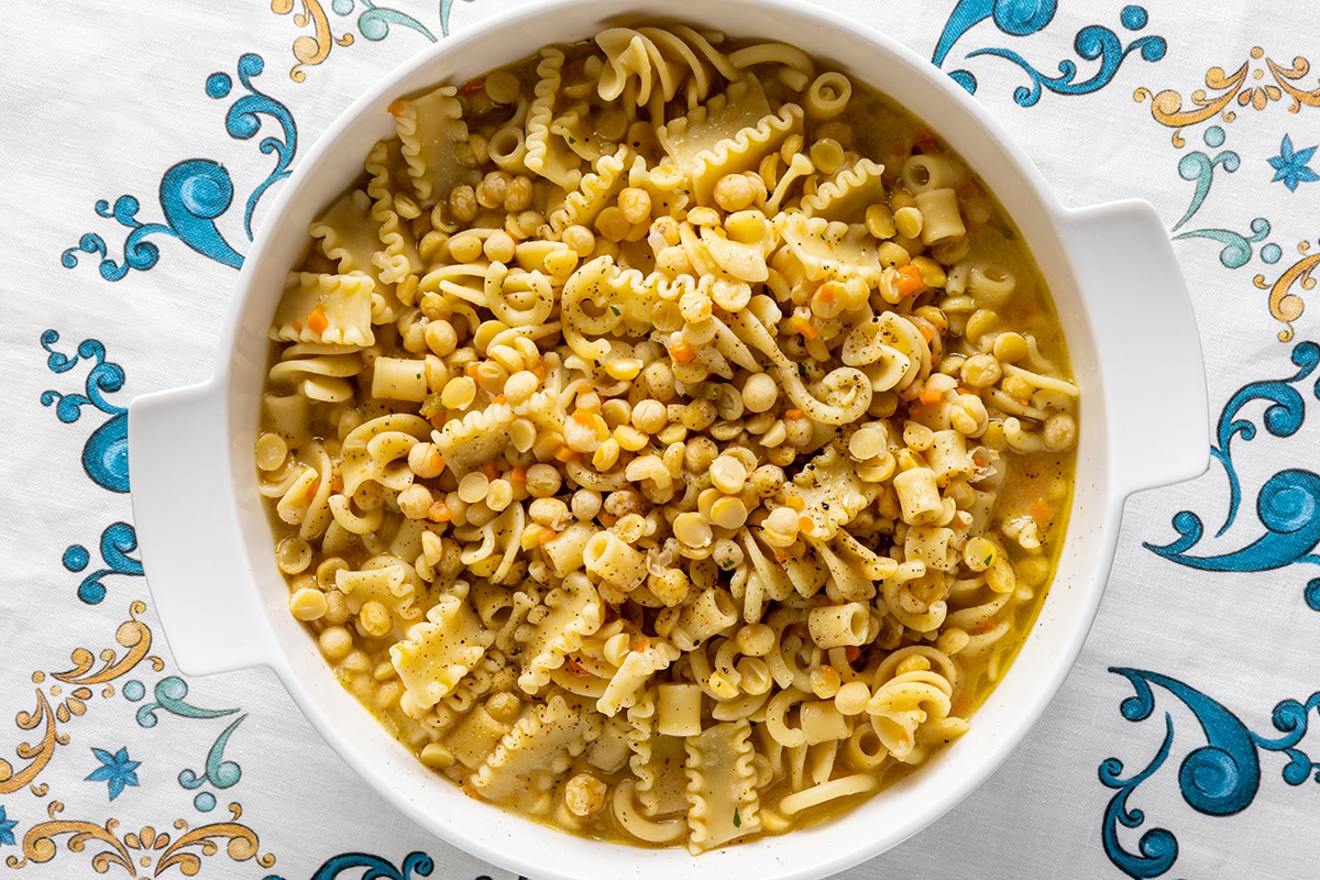 Ricetta Pasta e ceci - Cucchiaio d'Argento