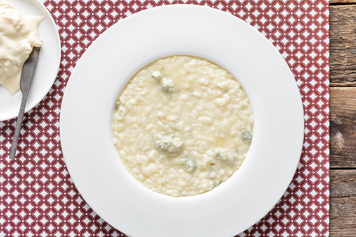 Risotto al gorgonzola ricetta