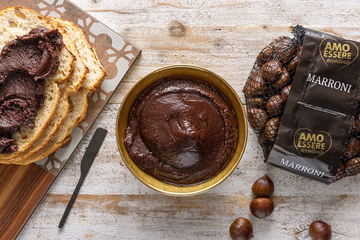 Crema spalmabile marroni e cioccolato ricetta