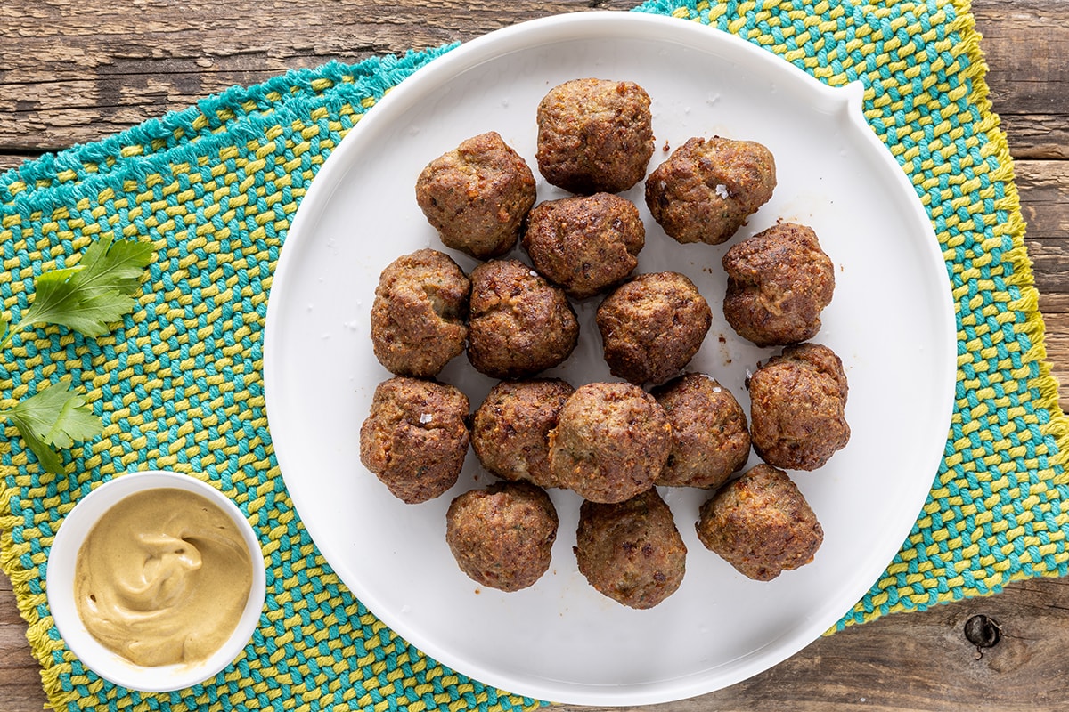 Polpette di carne con friggitrice ad aria ricetta