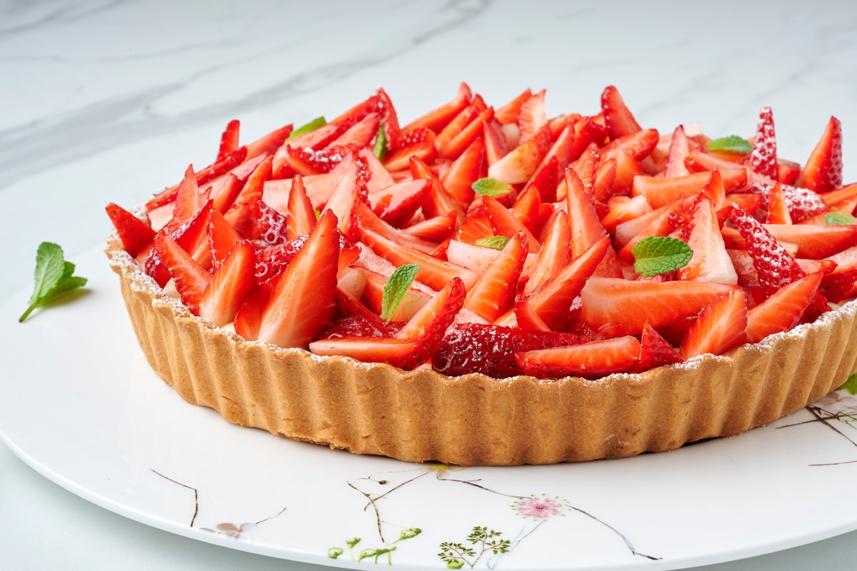 Crostata di fragole ricetta